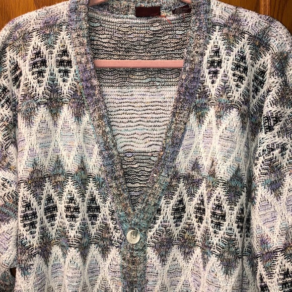 Bachrach Men’s Gray Knitted Button Down Sweater